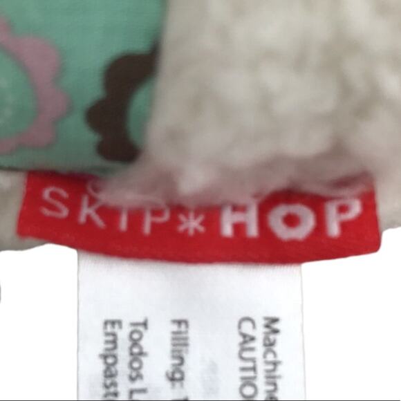 Skip Hop Chime Ball Lamb 6'' Plush Rattle Round Sheep Baby Toy Stuffed Animal - Picture 6 of 9